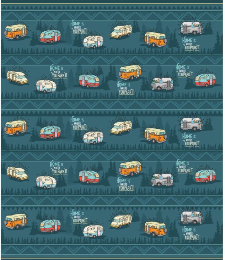 HOME PARK IT FLEECE BLANKET 50x60