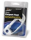 CAREFREE CARPORT FOOT WHITE