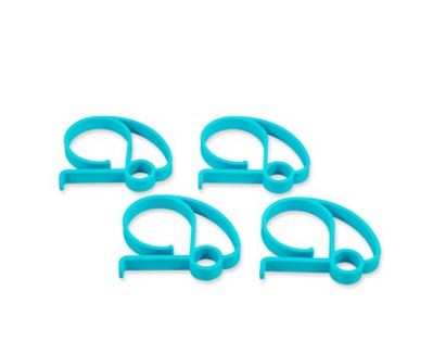 Camco Life is Better at the Campsite Retro RV Tablecloth Clamps, 4 Pack