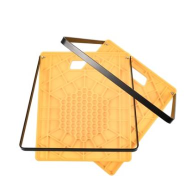 Stabilizer Jack Pad - Large (14.4"x12.0"pad), w / Handle, 2 pack