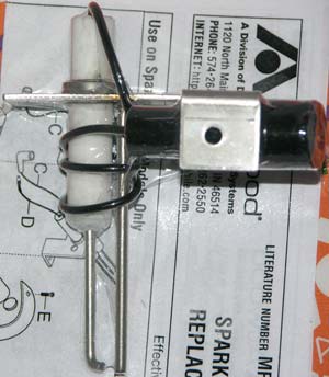 ATWOOD WH SINGLE SENSOR PROBE