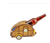 WOODY CAMPER WINE HOLDER ASST