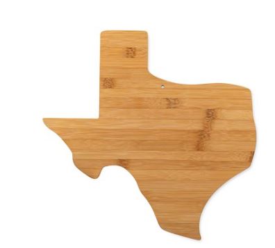 TEXAS Bamboo Cutting Board