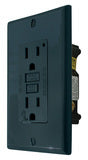 GFI 110 PLUG BLACK